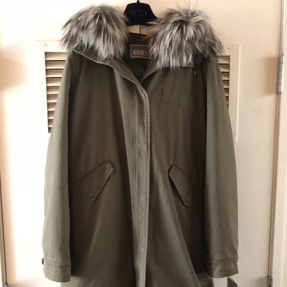 Yves Salomon Army Parka - Picture 1 of 3